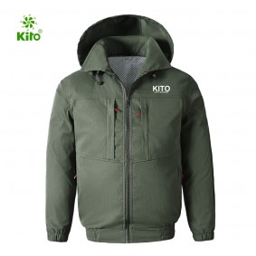 Áo Rời KITO KT03 Xanh rêu – Không Phụ Kiện, 2 Lớp Lót Lưới